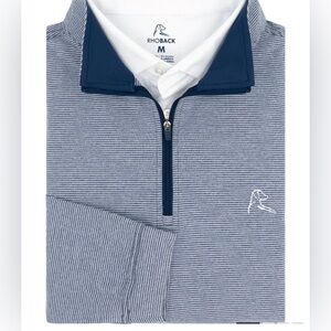 Riva Heather Stripe Performance Q-Zip
Men's Performance Q-Zip